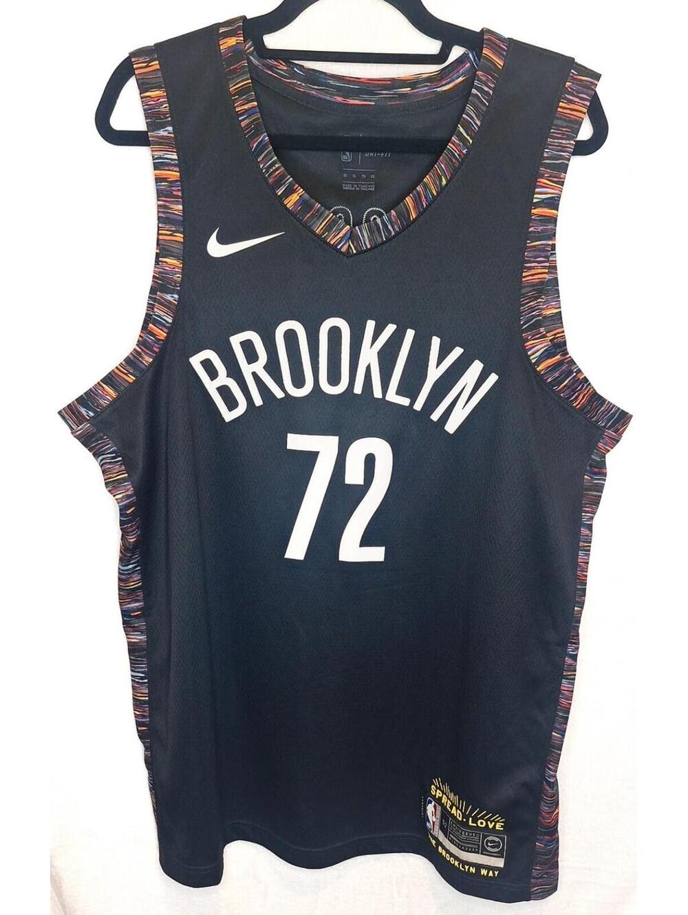Brooklyn Nets Biggie Smalls City Edition Jersey (Coogi-Inspired) NWOT - XL/52